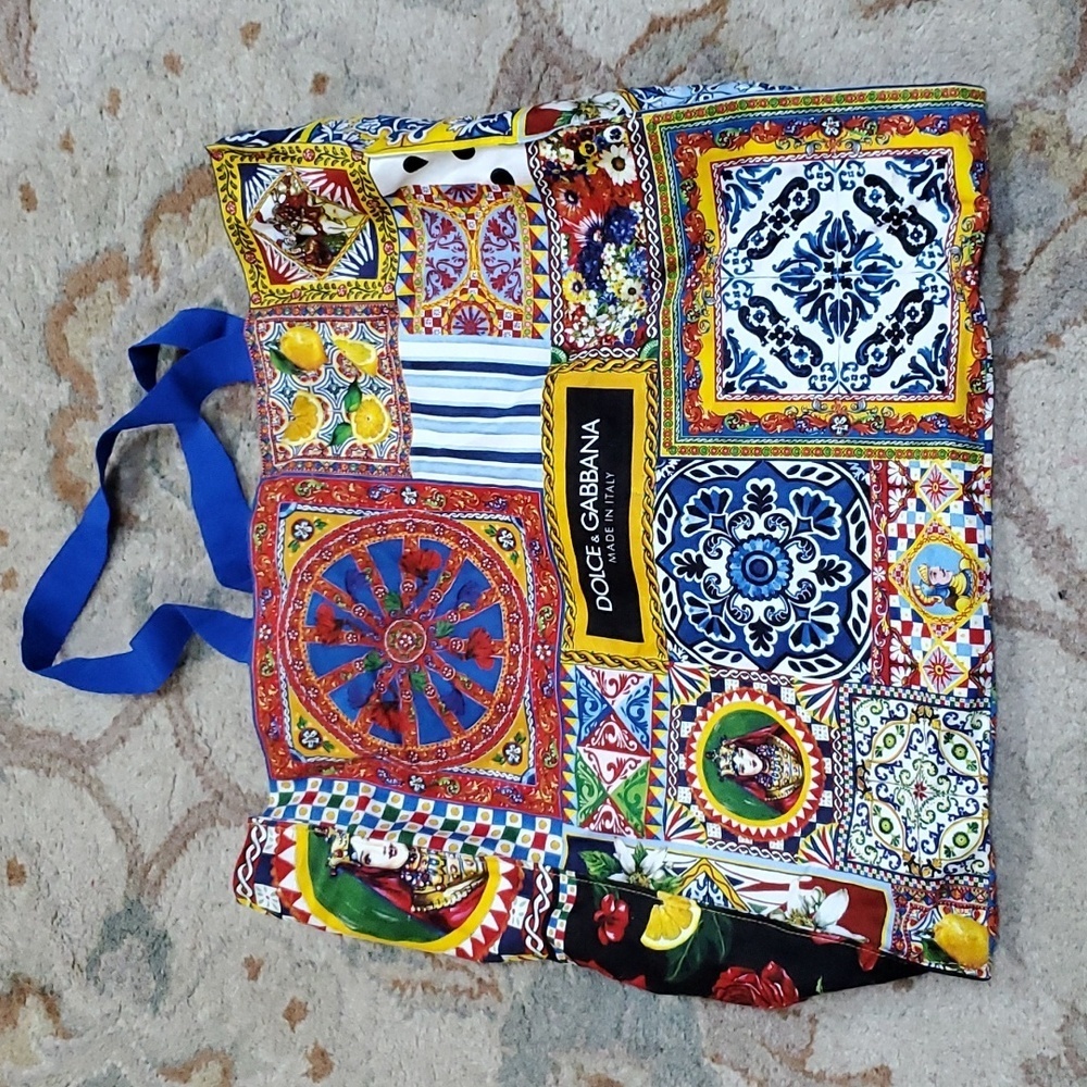 Dolce & Gabbana cotton tote bag - Picture 4 of 5